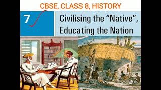 CIVILISING NATIVE EDUCATING NATION CBSE CLASS 8 HISTORY CHAPTER 7 IN MALAYALAM JIBIS CLASSES [upl. by Acsot]