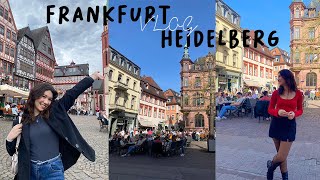 Sokakta Kalıyorduk  Frankfurt ve Heidelberg Vlog  Erasmus Anıları erasmus [upl. by Etterual242]