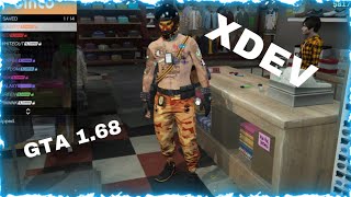 GTA V Online 168║XDEV OUTFIT EDITOR║How To Make Modded Outfits Using Xdev Outfit Editor [upl. by Adorl]