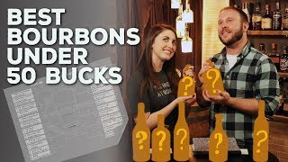 Best Bourbons Under 50  A Blind Flight Challenge [upl. by Hollerman]