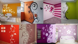 Top 90interior flower wall paintsflower wall painting ideaswall decoring flower paints [upl. by Leifeste51]