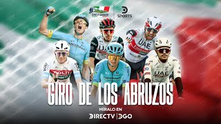 ¡El GIRO de los ABRUZOS se ve solo en la pantalla de DSPORTS [upl. by Llekim]