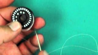 How to insert the flat spring into your BERNINA bobbin case Model 830820 640 200 730 180 1630 [upl. by Ria765]