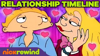 Arnold and Helgas Relationship Timeline 🏈💘 Hey Arnold [upl. by Terrill192]