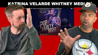 Katrina Velarde REACTION Whitney Medley [upl. by Mansfield370]