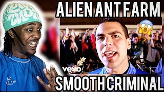 FIRST TIME HEARING Alien Ant Farm  Smooth Criminal Official Music Video REACTION [upl. by Anneirda908]