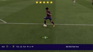 FIFA 21 4 Star Skill Moves Tutorial  FIFA 21 5 Star Skill Moves  FIFA 21 Best Skills Tutorial PS4 [upl. by Aelaza]