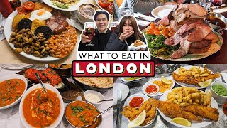 LONDON Food Guide  15 Great Places to Eat [upl. by Illehs]