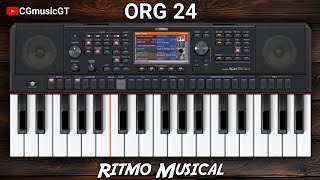 Ritmo Musical  Para ORG 24 [upl. by Eibur664]