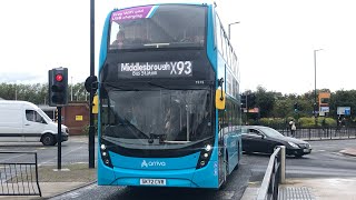 NTVs Christmas Countdown S2 E23 Arriva Northumbria ADL Enviro400MMC 7575SK72 CVR on the X18 [upl. by Banebrudge616]