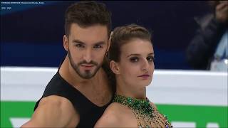 G Papadakis and G Cizeron FRA Short Dance SD ISU Europeans 2018 first place no commentators [upl. by Arrec990]