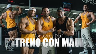 Entreno con 2 Clasificados al MrOlympia  PreCompetición maurofialho victorramirezifbbpro9043 [upl. by Aenert495]