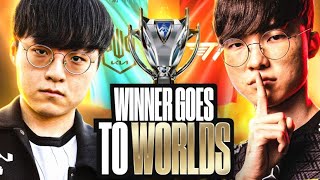 T1 VS DK WINNER GOES TO WORLDS  LCK SUMMER 2024 GAUNTLET  CAEDREL [upl. by Wilder]