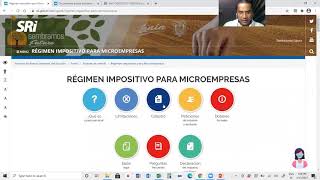 Formulario 125 Régimen de Microempresas SRI [upl. by Maximilian446]