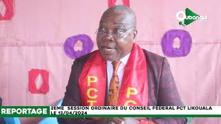 2e session ordinaire du conseil fédéral PCT Likouala [upl. by Ahcropal]