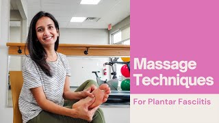 Massage Technique for Treating Plantar Fasciitis amp Foot Pain [upl. by Bellamy817]