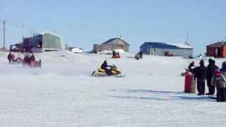 POLARIS RUSH 600 vs SKIDOO ETEC 600 [upl. by Enutrof]