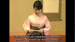 Come Usare le Bacchette Giapponesi HashiEtichetta  Serie quotBegin Japanologyquot  SubITA [upl. by Marleah]