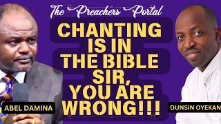 Abel Damina On Chanting Is Chanting In The Bible YES See Scriptures  Dunsin Speaks On Worship [upl. by Anawk]