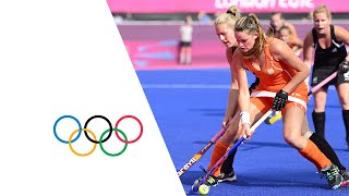 Hockey Womens SemiFinals Netherlands v New Zealand  Highlights  London 2012 Olympics [upl. by Nodnarbal]