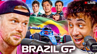 F1 BRAZIL GRAND PRIX  The Last Lap LIVE [upl. by Glynda]