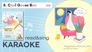 Cool Goose Boo KARAOKE  longshort OO phonics song [upl. by Ahsinert]