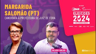 Eleições 2024  Entrevista com Margarida Salomão PT 170924 [upl. by Bertram79]