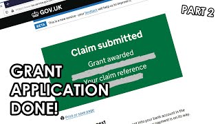 Self Employed Income Support Grant  2nd application part 2 [upl. by Olbap843]