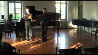 Jean Baptiste Singelée Duo Concertante op 55 Risoluto Claude Delangle [upl. by Atinit]