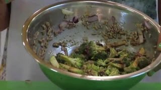 Raw Broccoli amp Raisin Salad  Healthy Food by Choice [upl. by Anerhs420]