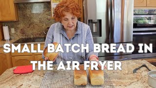 Small Batch Bread in the Air Fryer [upl. by Yrgoerg713]