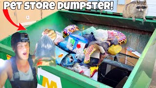 I Found PET STORE DUMPSTER Filled With AQUARIUM FISH And SNAKES [upl. by Cesaria]