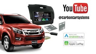 How To Upgrade Isuzu Dmax Stereo Remove amp Install Apple CarPlay [upl. by Talia]