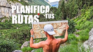 Cómo PLANIFICAR RUTAS y TRAVESÍAS por MONTAÑA 🗺️ [upl. by Vasili]