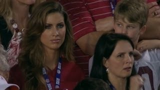 Katherine Webb Alabama QB AJ McCarrons Girlfriend Is Webs Latest Crush [upl. by Eelik]