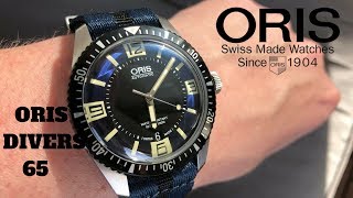 Oris Divers SixtyFive Is A Great Heritage Quality Dive Watch [upl. by Lohman719]