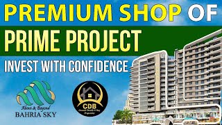 Bahria Sky Mall I Premium Shop Of Prime Project I Invest With Confidence I Latest Update I Oct 24 [upl. by Ecyak]