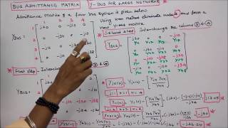 BUS ADMITTANCE MATRIX  PART  13  NODE ELIMINATION  KRON METHOD [upl. by Coffin]