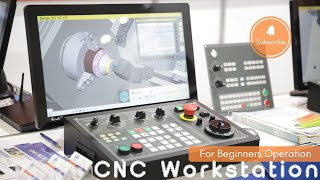 CNC workstation  CNC Training Equipment  Fanuc turning  【RenAn Soft】 [upl. by Liban]