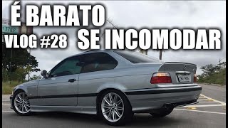 QUANTO CUSTA LEVANTAR UMA E36 quotBARATINHAquot CUSTOS DE MANUTENÇÃO • Cavallaria • VLOG 28 [upl. by Clementina]