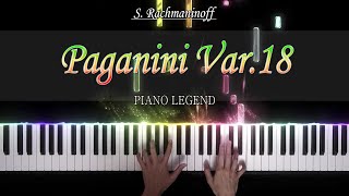 Sergei Rachmaninoff  Rhapsody on a Theme of Paganini Op 43 Variation XVIII Andante cantabile [upl. by Britton792]