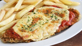 MILANESA Napolitana  Milanesa de Carne al Horno  CUKit [upl. by Aeet]