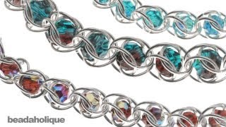 How to Do Captured Bead Chain Maille [upl. by Engedus]