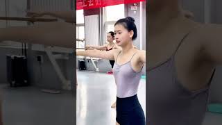 Chinese dancing girls forced stretching flexibility training expressionless face [upl. by Natika]