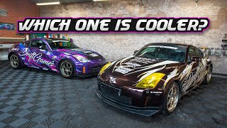 How to make a JDM drift livery  Nissan 350Z drift car one day WRAPOFF [upl. by Zeuqram]