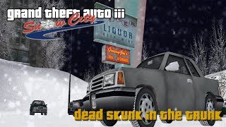 GTA III Snow City Mission 11  Dead Skunk In The Trunk  GTA 3 Snow City [upl. by Yenolem]