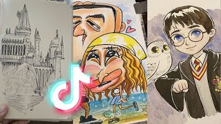 🖼️ 20 Minutes of Random Art TikToks 🎨 Best Drawing TikTok Compilation 25 [upl. by Myrtle]