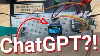 Give your Arduino project a chatGPT AI brain  for ALMOST free [upl. by Damick]