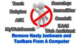 Remove Nasty Junkware and Toolbars From Computer [upl. by Akir25]