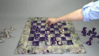 AlphaZero v Stockfish quotExactly How to Attackquot x Purling London Art Chess [upl. by Laroy]